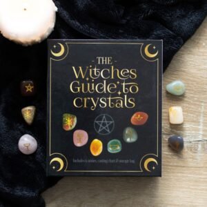 set de regalo de cristales: guía de brujas