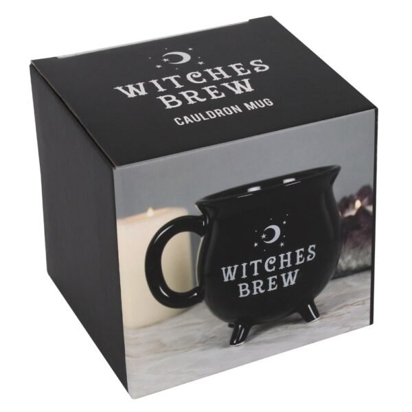 taza de caldero de brebaje de brujas