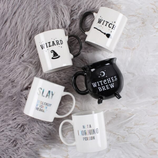 taza de caldero de brebaje de brujas