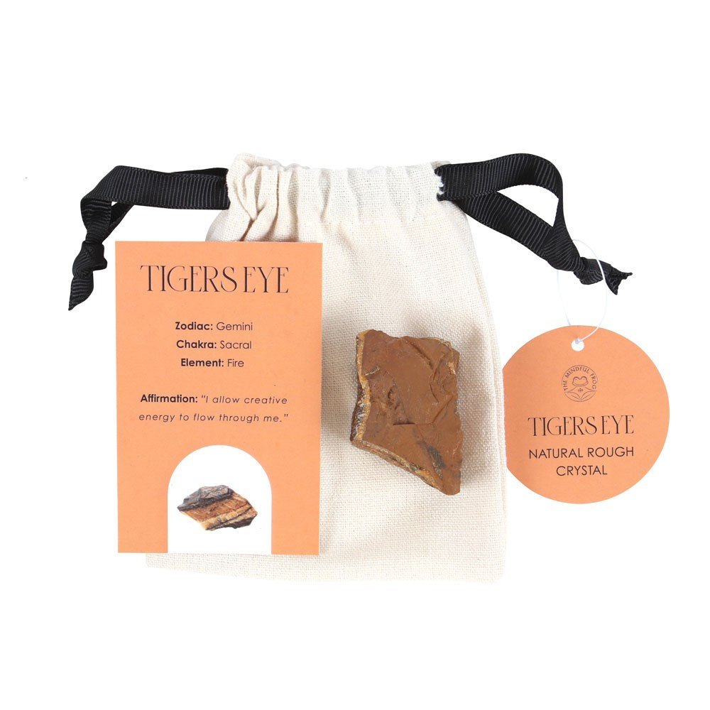 Cristal en bruto de ojo de tigre - Imagen 2