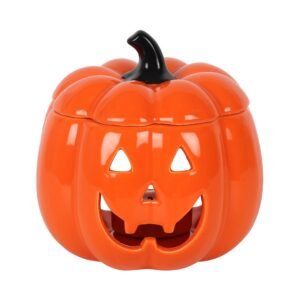 Quemador de aceite de calabaza naranja