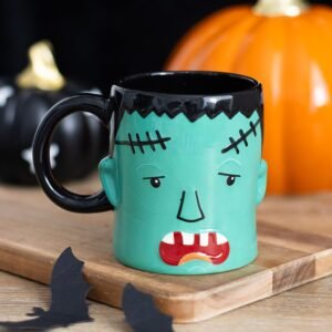 Taza con cabeza de monstruo de Frank