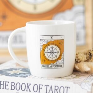 Taza de Tarot Vintage La Rueda de la Fortuna