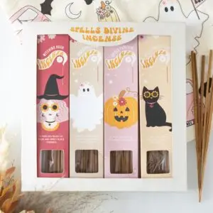 Set de regalo de varillas de incienso de Halloween Spells Divine 🎃✨