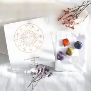 Juego de minerales para horóscopo Virgo
