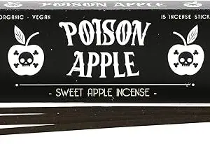 Paquete de 15 varillas de incienso venenosas de manzana dulce “Poison Apple” 🔥✨