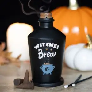 🧪 Quemador de cono de incienso “Brebaje de Bruja”