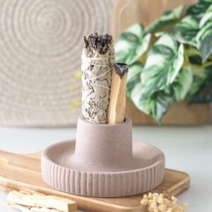 Cuenco para Sahumerio y Palo Santo  Marrón Grisáceo