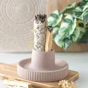 Cuenco para Sahumerio y Palo Santo  Marrón Grisáceo