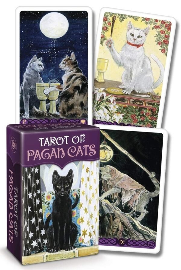Tarot de los Gatos Paganos Pocket - turmalinamagica.com