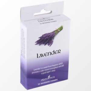 Paquete de conos de incienso de lavanda Elements
