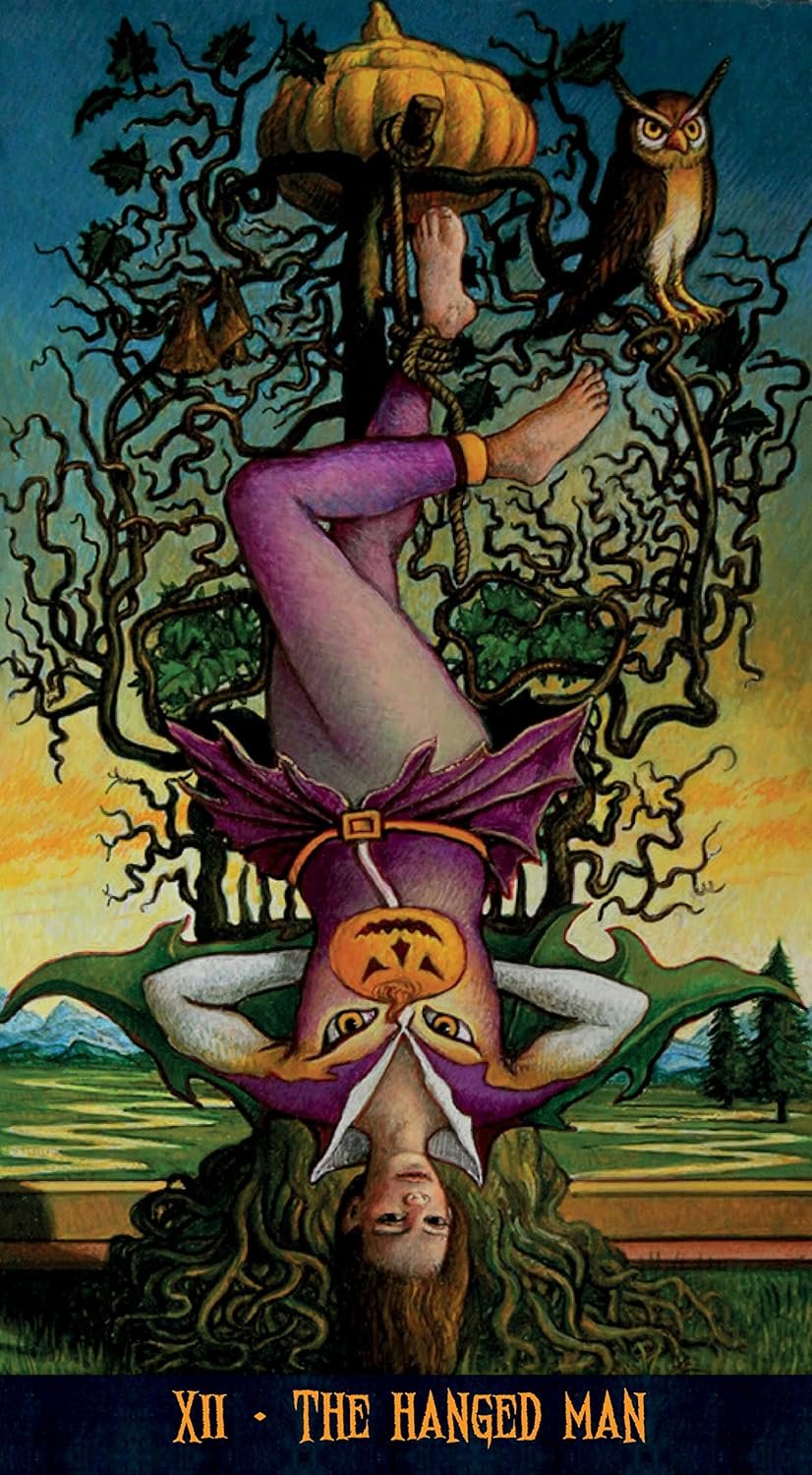 Jack-O'-Lantern Tarot – Baraja Inspirada en Halloween - Imagen 3