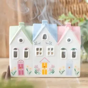 Quemador de Incienso y Portavelas – Pastel House