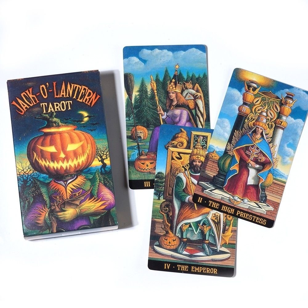Jack-O'-Lantern Tarot – Baraja Inspirada en Halloween