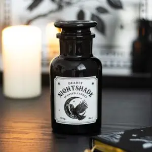 Vela de Boticario de Belladona Mortal Mystic Raven