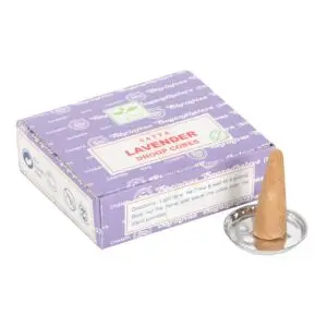 Conos de Incienso Dhoop de Lavanda de Satya
