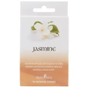 Paquete de conos de incienso de jazmín Elements