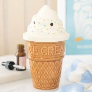 Quemador de Aceite con Forma de Cono de Helado