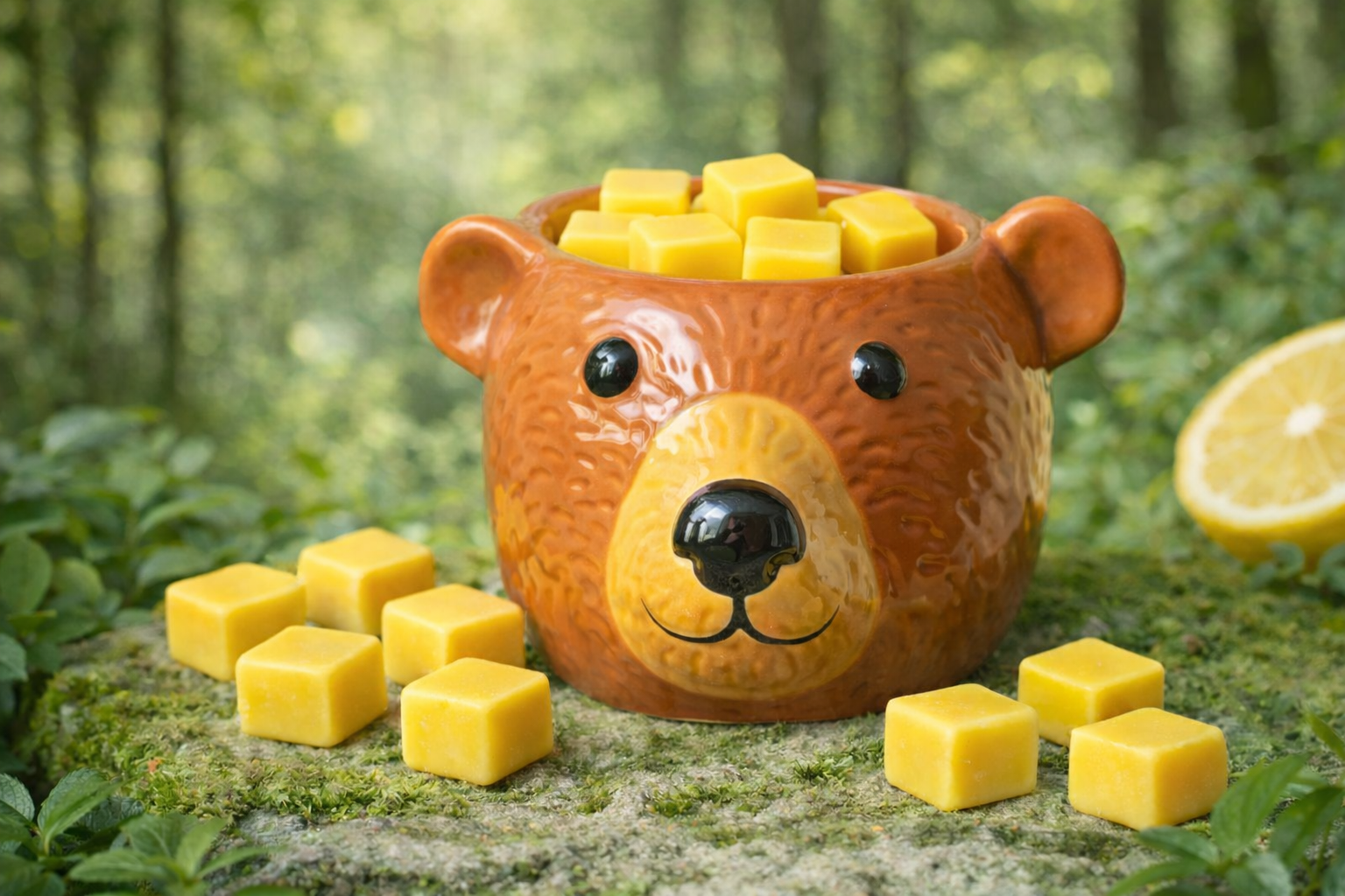 Elixir de Limón - LanaMelt aromático con cera natural de soja