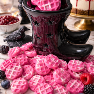 Tarta de Queso y Frutos Rojos – LanaMelt aromático con cera natural de soja