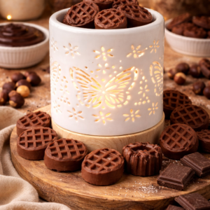 Volcán de Chocolate – LanaMelt aromático con cera natural de soja