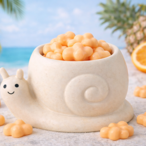 Poción Tropical LanaMelt aromático con cera natural de soja