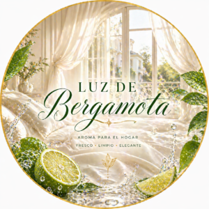 Luz de Bergamota – LanaMelt aromático de cera natural de soja