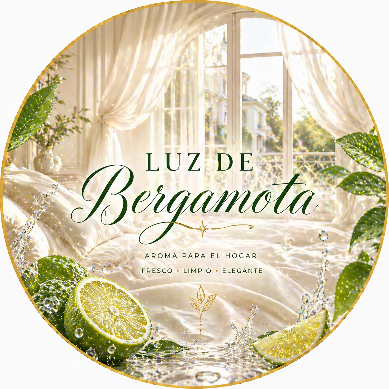 Luz de Bergamota – LanaMelt aromático de cera natural de soja