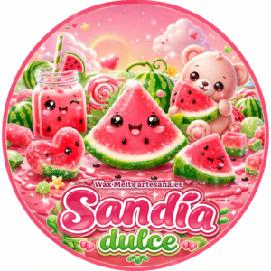 Sandía Dulce – LanaMelt aromático de cera natural de soja