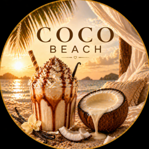 Coco Beach – LanaMelt aromático de cera natural de soja