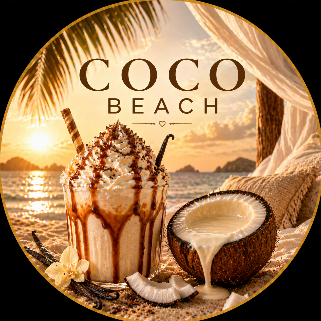 Coco Beach – LanaMelt aromático de cera natural de soja