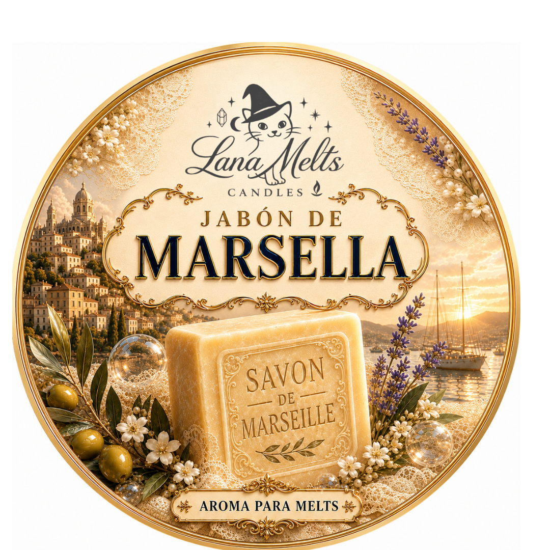 Jabón de Marsella – LanaMelt aromático de cera natural de soja - Imagen 2