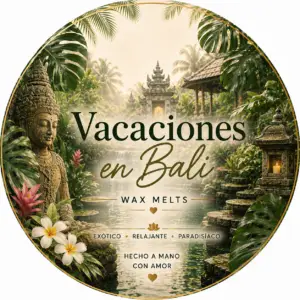 Vacaciones en Bali – LanaMelt aromático de cera natural de soja