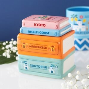Quemador  Travel Book Stack