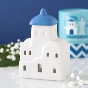 Quemador de aceite y calentador de cera Santorini