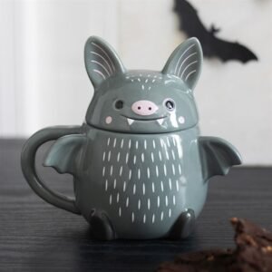 Taza con tapa Murciélago