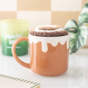 Set de taza y calcetines Rollo de Canela