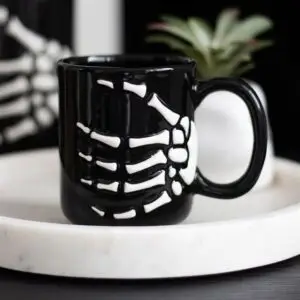 Taza Mano Esqueleto