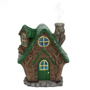 Quemador de conos de incienso Woody Lodge de Lisa Parker