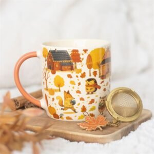 Juego de taza y colador de té Creature Comforts