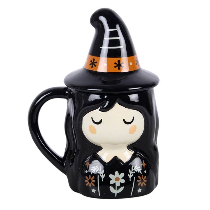 Taza con tapa Bruja del Folclore - Imagen 2