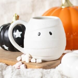 Taza redondeada con forma de Momia
