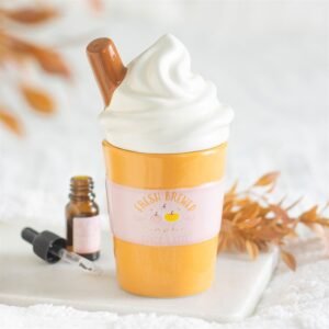 Quemador de aceite y calentador de cera “Pumpkin Spice Latte”