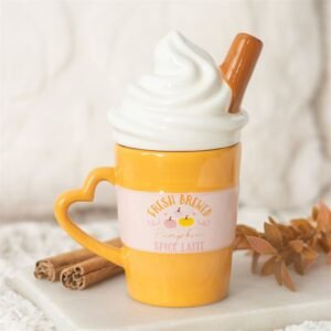 Taza con tapa Pumpkin Spice Latte