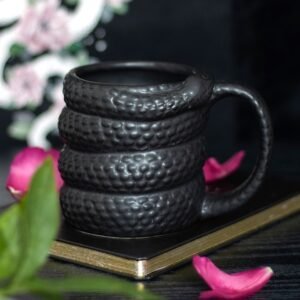 Taza Serpiente Negra