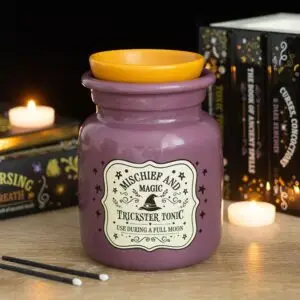 Quemador de aceite y cera Mischief Pocion Morada 13D