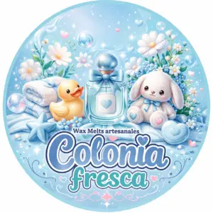 Colonia Fresca – LanaMelt aromático de cera natural de soja