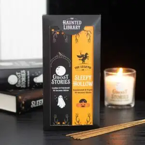 Pack de 2 Inciensos "Haunted Library" – Ghost Stories & Sleepy Hollow