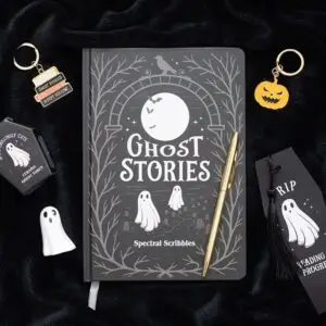 Cuaderno A5 "Ghost Stories" – Fantasmas y Noches de Luna